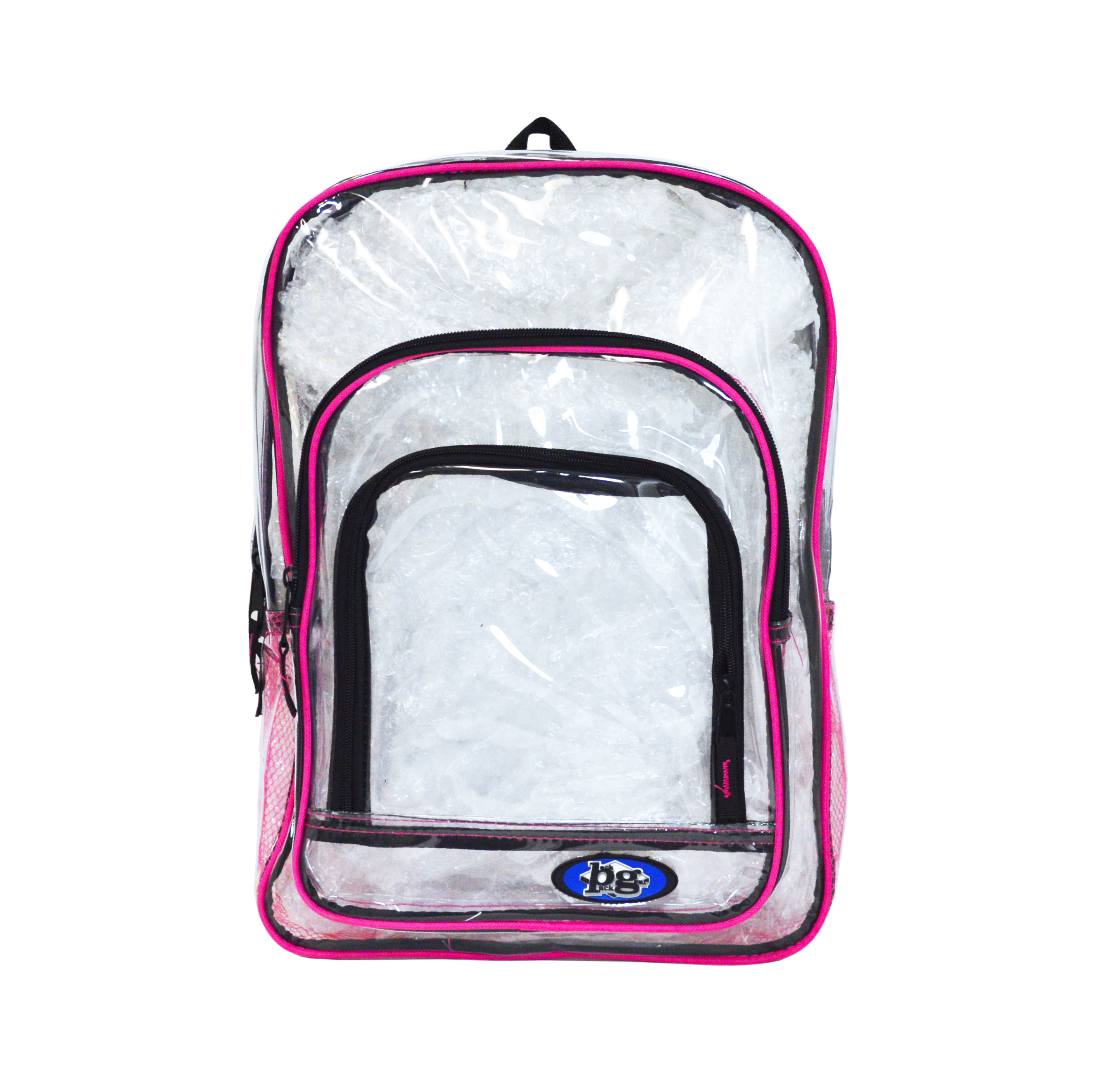 Clear Vinyl Backpack 16 ½” inches (001BPG425SV) Backpack Gear, Inc