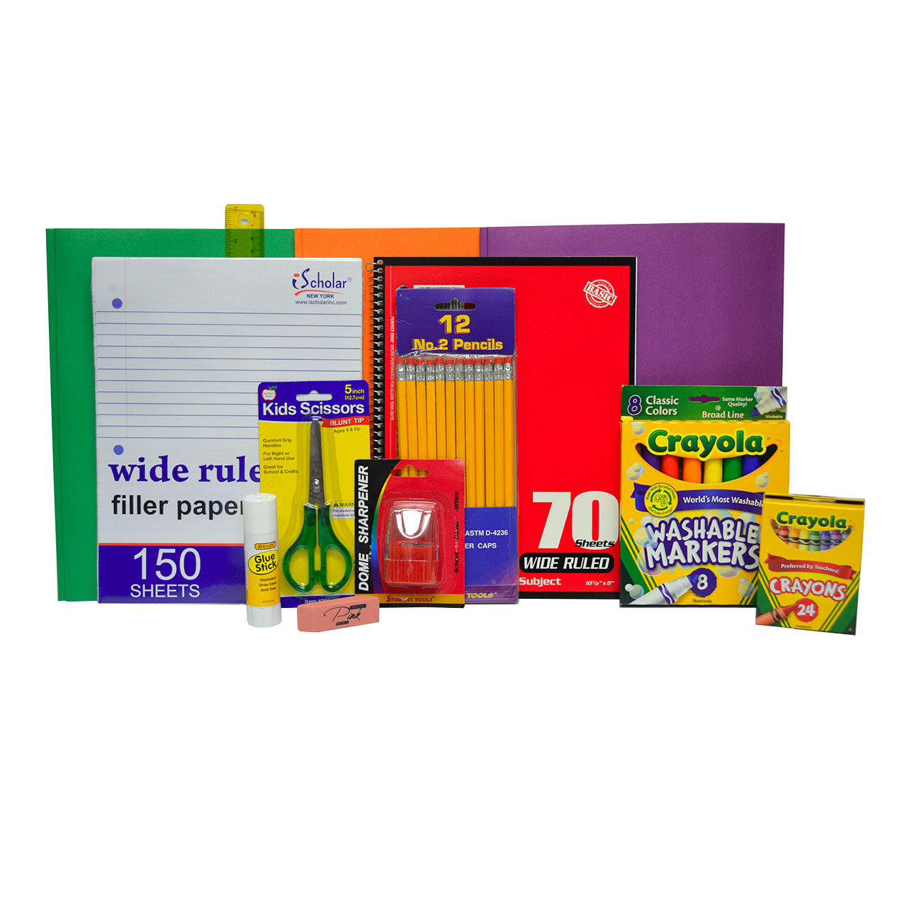 1ct. GEDDES Elementary School Supply Kit