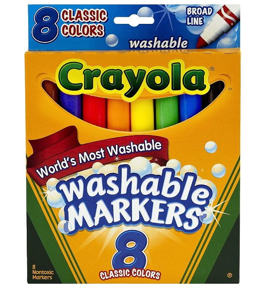 Crayola Classic Washable Broad Line Marker 8 ct. (002-CR587808