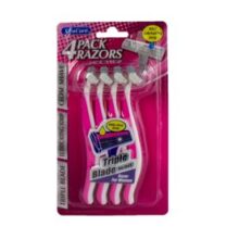 Women Triple Blade Razor Aloe Strip