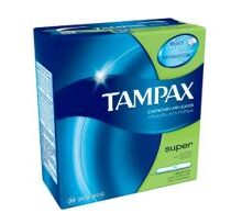 Tampax 20ct Super UNSC CARDBOARD